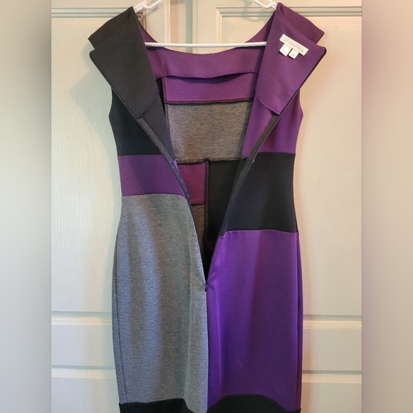 London Times Colorblock Dress - Picture 4 of 7